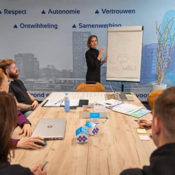 Collega's volgen een training - Interduct